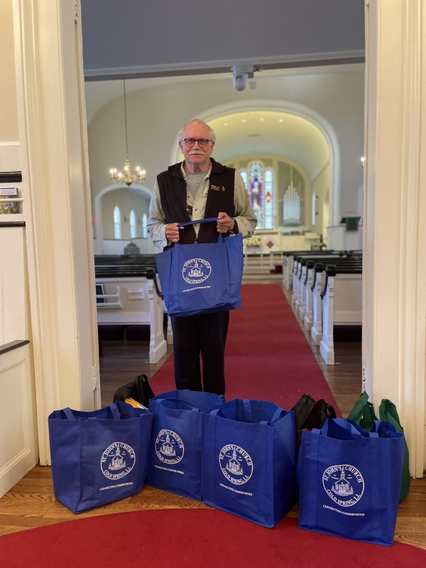 Outreach “Blue Bag Sunday” Collections - February 4, 2024